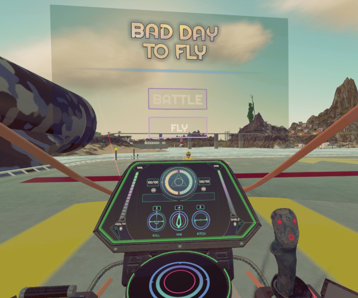 Virtual Reality Game - Bad Day To Fly