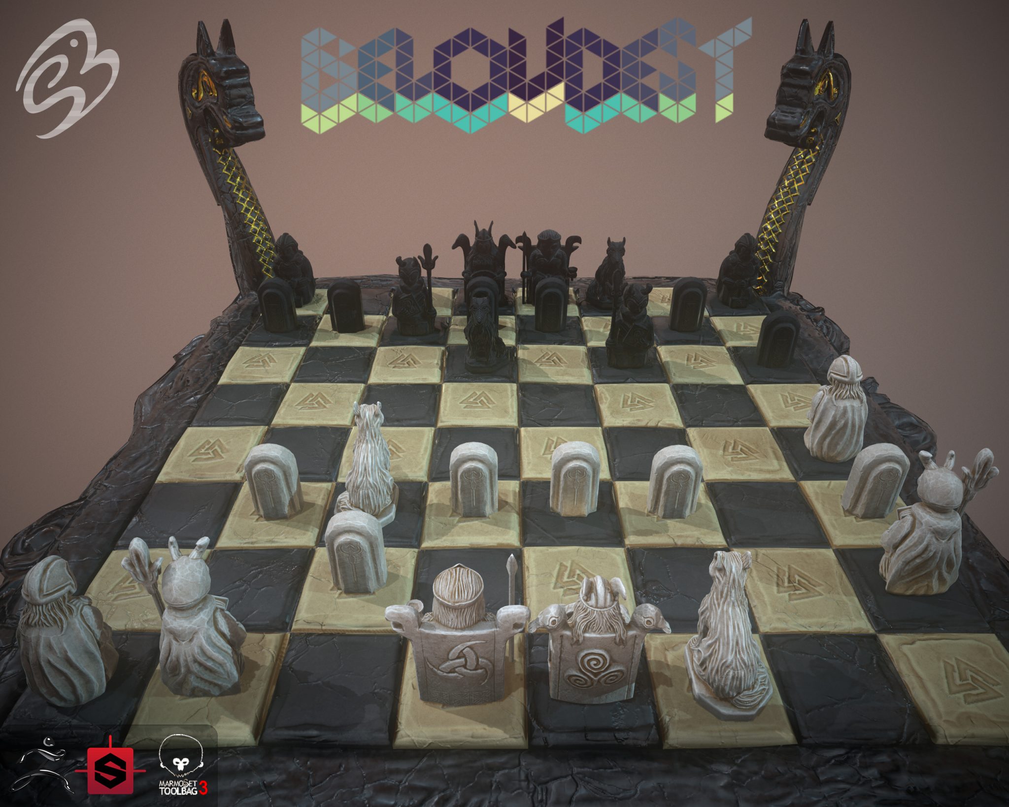 Chess World AR - Norse Set